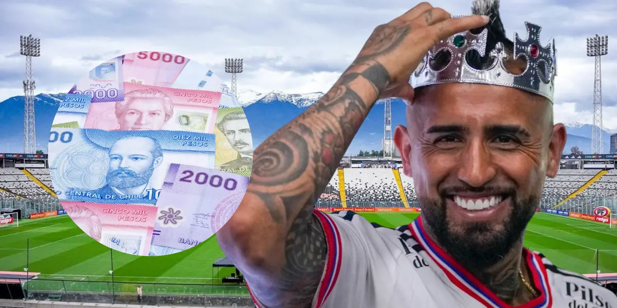 Arturo Vidal (Foto tomada de: Colo Colo/Los Angeles/Remitly)