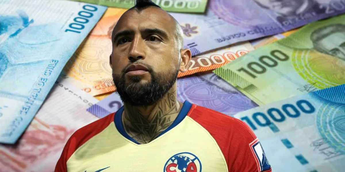 Arturo Vidal (Foto tomada de: La Nación/Grok)