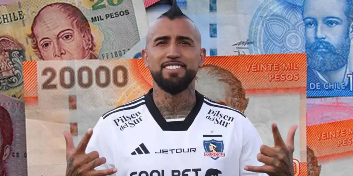 Arturo Vidal (Foto tomada de: Prensa/Colo Colo)