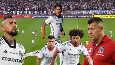 Arturo Vidal, Guillermo Paiva y Jorge Almirón.