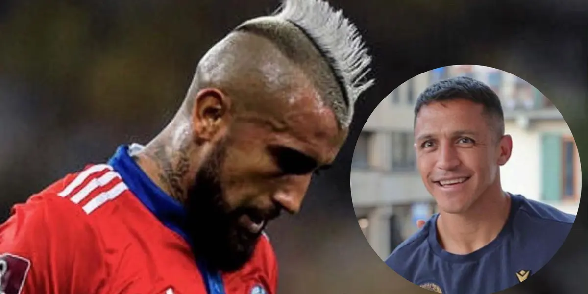 Arturo Vidal y Alexis Sánchez. Foto: redes de Arturo Vidal y Alexis Sánchez.