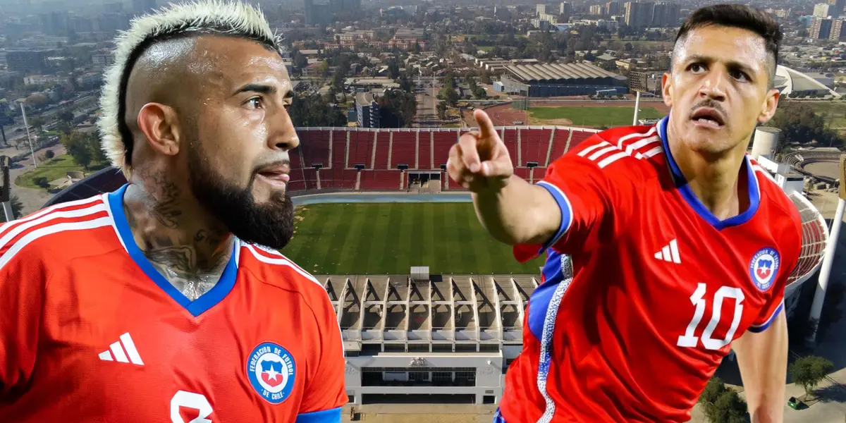 Arturo Vidal y Alexis Sánchez (Foto tomada de: Bienes/La Roja)