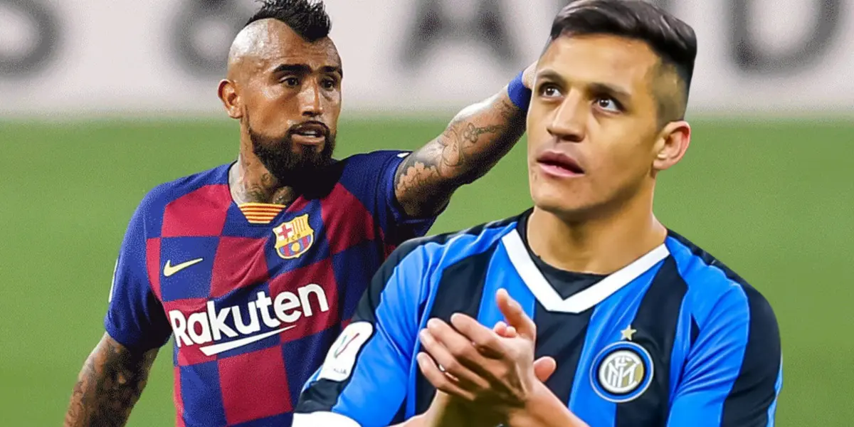 Arturo Vidal y Alexis Sánchez (Foto tomada de: Transfermarkt/OK)