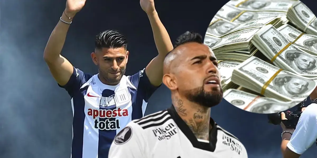 Arturo Vidal y Carlos Zambrano.