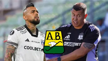 Arturo Vidal y Jorege Almirón (Foto tomada de: La Tercera/La Razón/Wikipedia)