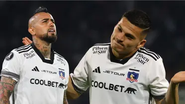 Arturo Vidal y Lucas Cepeda (Foto tomada de: La Tercera/Colo-Colo)