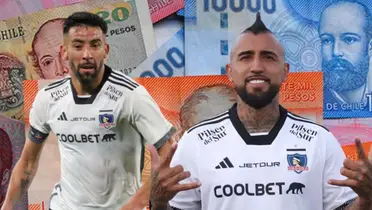 Arturo Vidal y Mauricio Isla (Foto tomada de: Prensa/Colo Colo)