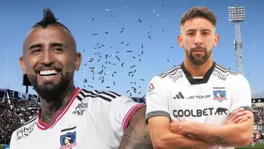 Arturo Vidal y Mauricio Isla (Foto tomada de: T13/Colo Colo)