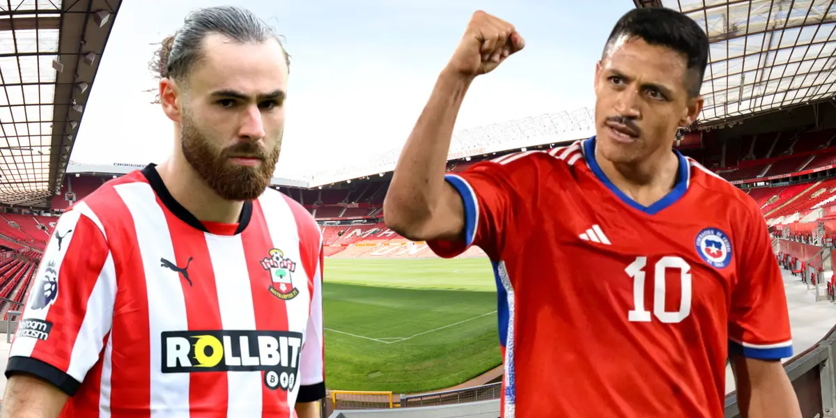 Ben Brereton Díaz y Alexis Sánchez (Foto tomada de: Wikipedia/Opta)