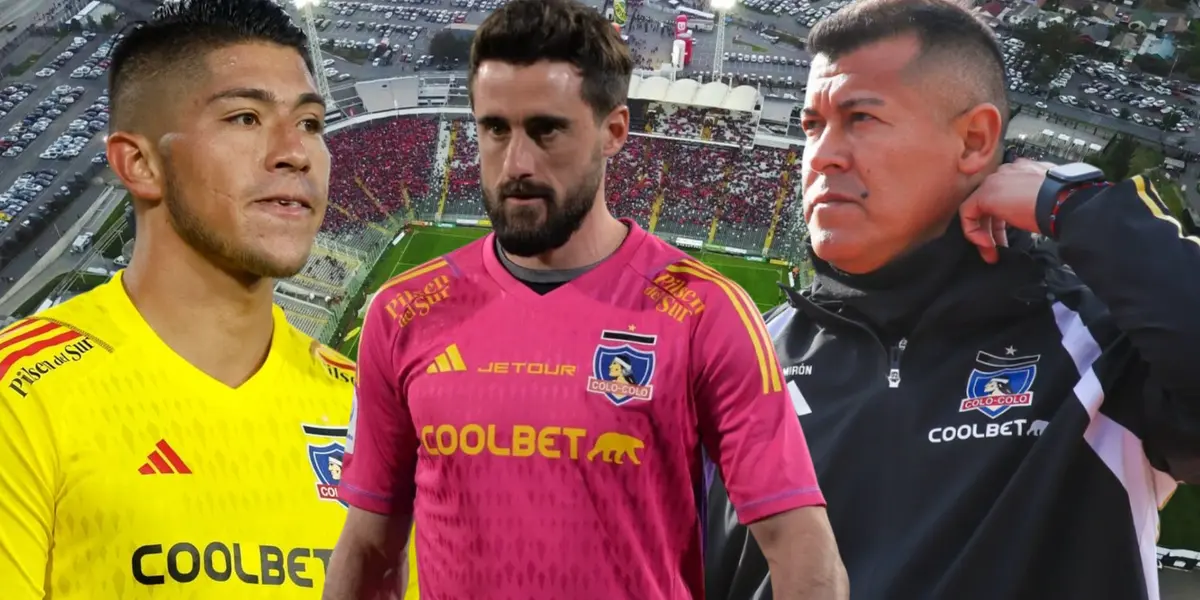 Brayan Cortés, Fernando de Paul y Jorge Almirón (Foto tomada de: Sentimiento/Chile/CCDN)