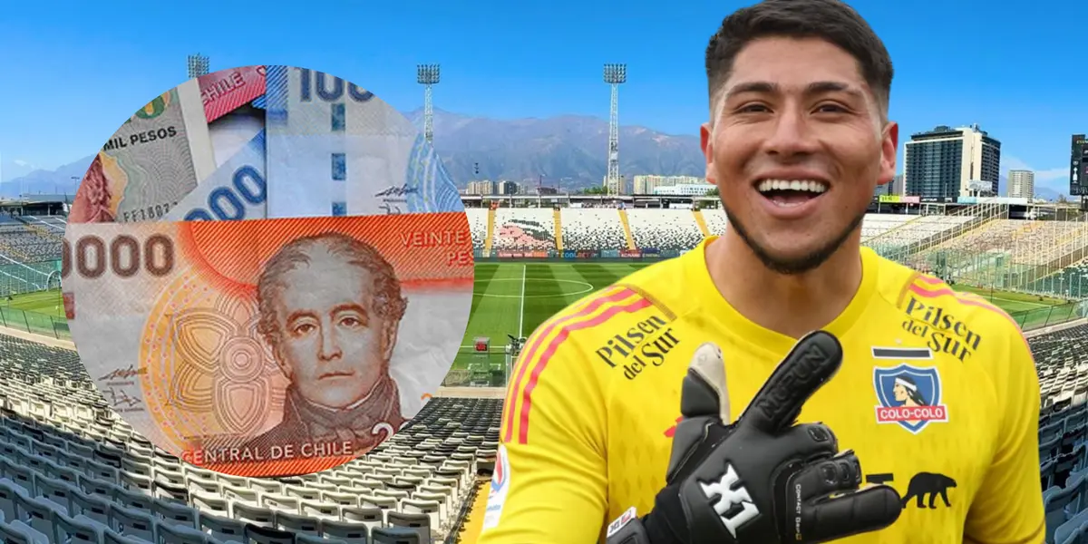 Brayan Cortés (Foto tomada de: Colo Colo/La Cuarta/Digital)