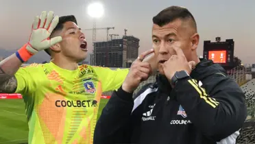 Brayan Cortés y Jorge Almirón (Foto tomada de: Diario/Espacio/Pura)