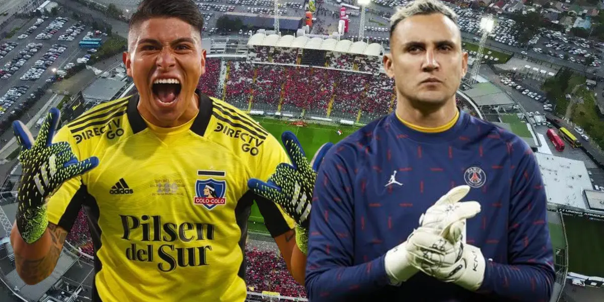 Brayan Cortés y Keylor Navas (Foto tomada de: Top/Transfermarkt)
