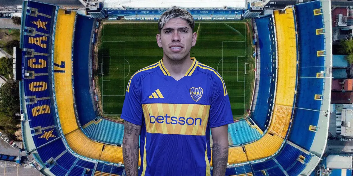 Carlos Palacios (Foto tomada de: Milenio/Boca Juniors)