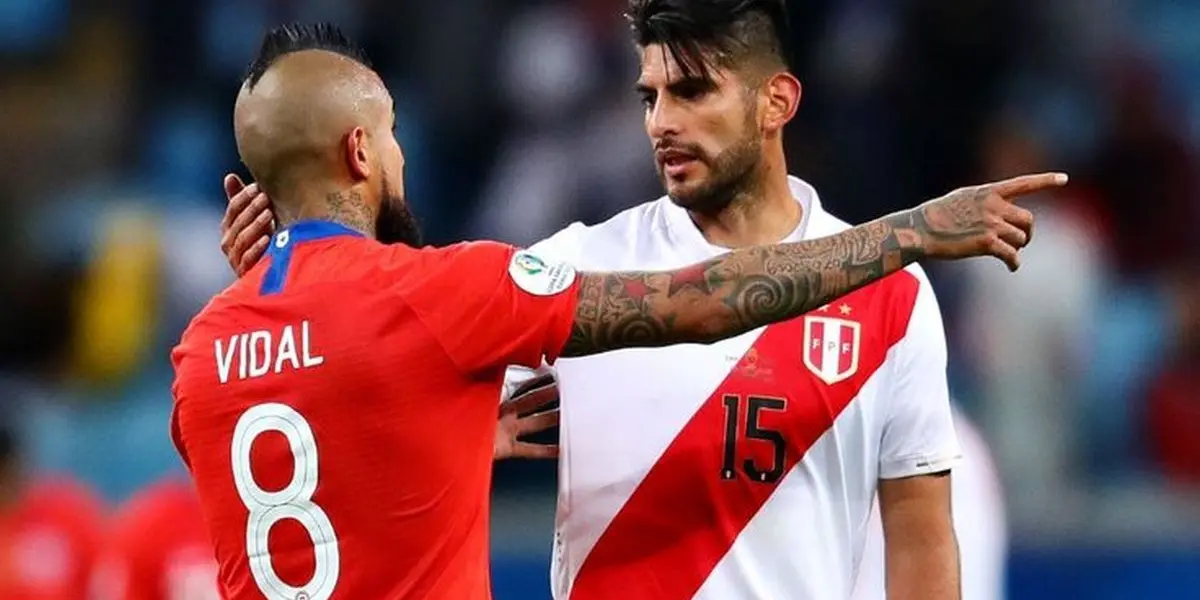 Carlos Zambrano declaró en la previa del duelo entre Chile y Perú.