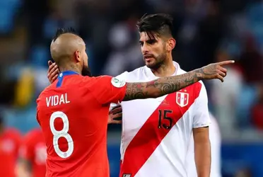 Carlos Zambrano declaró en la previa del duelo entre Chile y Perú.