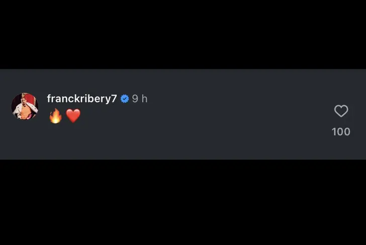 Ribery felicita a Pulgar