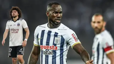 Cecilio Waterman con la camiseta de Alianza Lima.