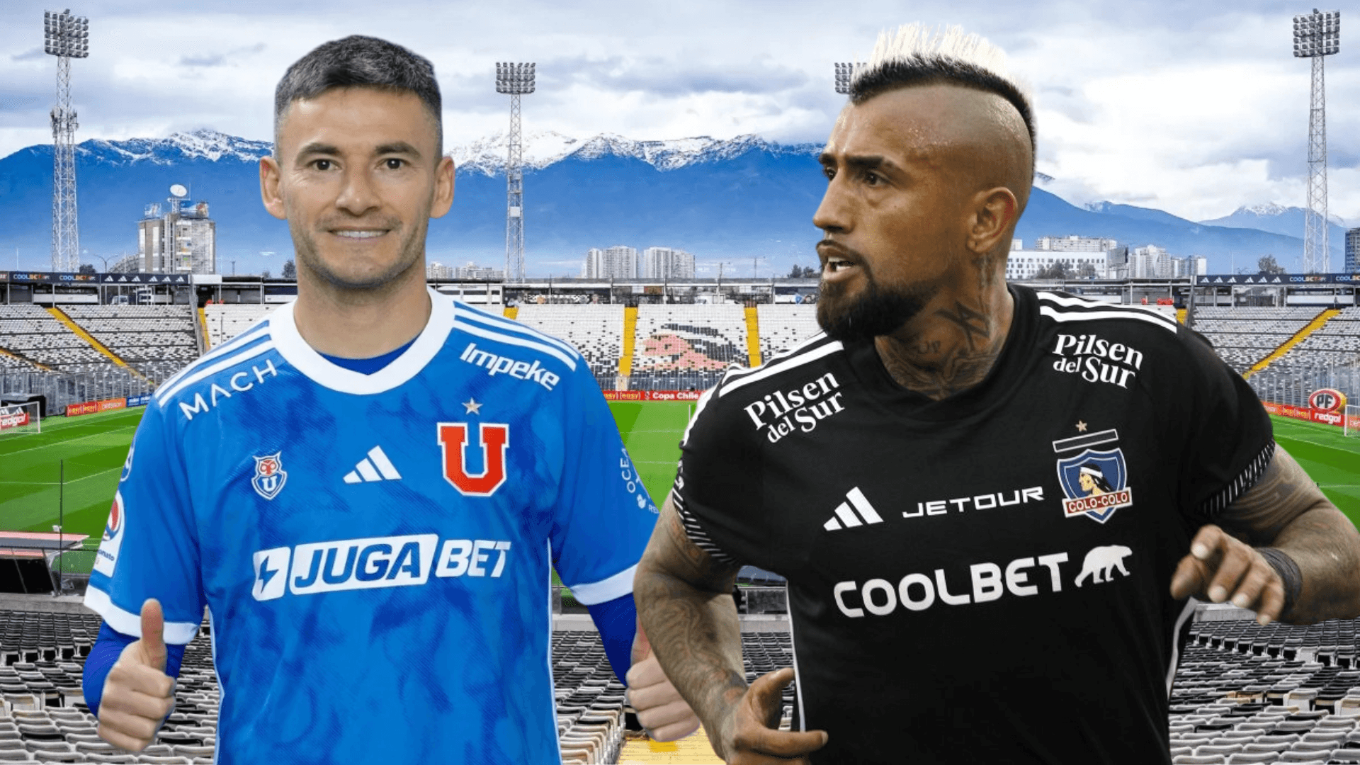 Charles Aránguiz y Arturo Vidal (Foto tomada de: Colo Colo/Sabes)