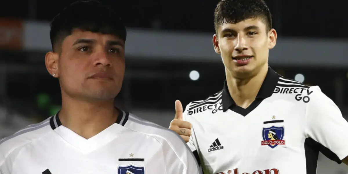 Claudio Aquino y Alexander Oroz (Foto tomada de: Colo-Colo/Transfermarkt)