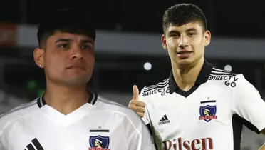 Claudio Aquino y Alexander Oroz (Foto tomada de: Colo-Colo/Transfermarkt)