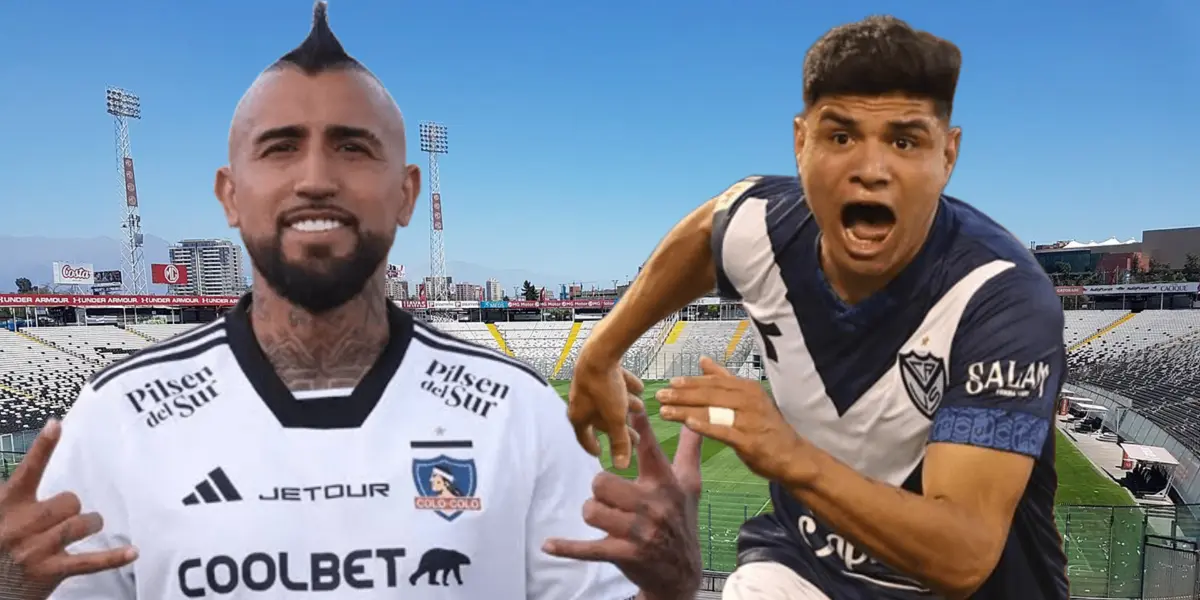 Claudio Aquino y Arturo Vidal (Foto tomada de: Tripadvisor/TNT/Colo Colo)