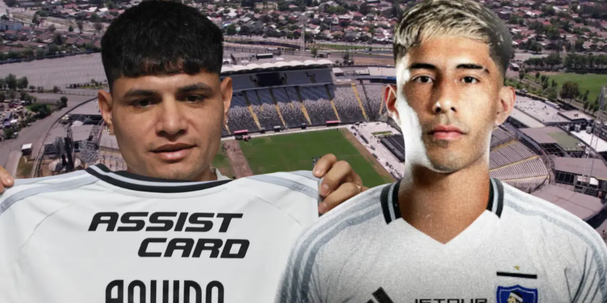 Claudio Aquino y Salomón Rodríguez (Foto tomada de: CNN/Colo Colo)