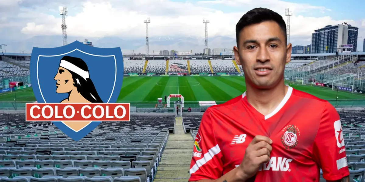 Claudio Baeza (Foto tomada de: Colo Colo/Toluca/Wikipedia)