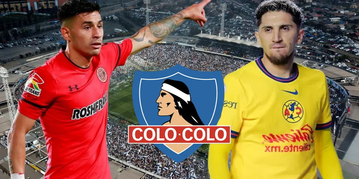 Claudio Baeza y Diego Valdés (Foto tomada de: La Nación/Toluca/90 Min/Wikipedia)