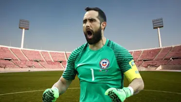 Claudio Bravo (Foto tomada de: Monumentos/La Roja)