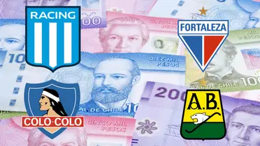 Colo-Colo, Racing, Fortaleza, Atlético Bucaramanga (Foto tomada de: Remitly/Wikipedia)