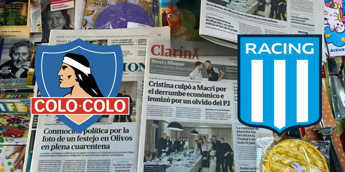 Colo-Colo y Racing (Foto tomada de: Extremo/Wikipedia)