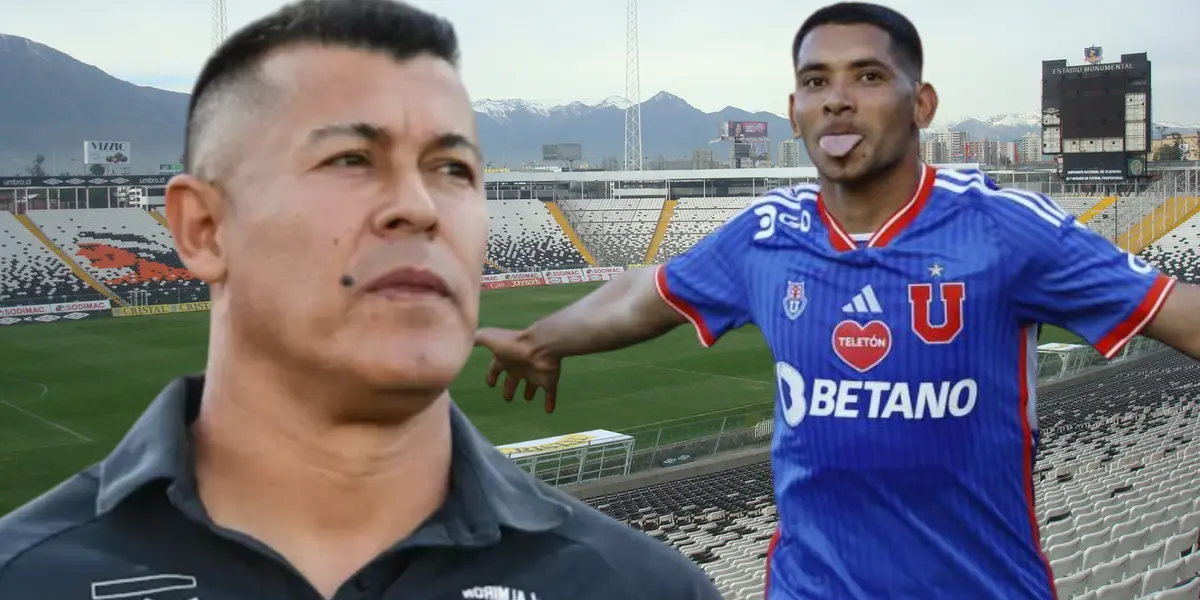 Cristian Palacios y Jorge Almirón (Foto tomada de: Wikipedia/U de Chile/Futuro)