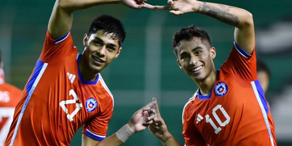 Darío Osorio y Lucas Assadi han coincidido en la U y en la selección chilena.
