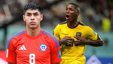 Darío Osorio y Moisés Caicedo (Foto tomada de: Transfermarkt/La Roja)
