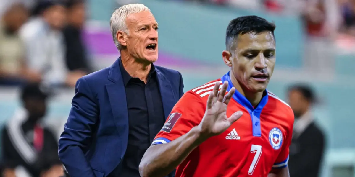 Didier Deschamps conoce perfectamente a Alexis Sánchez.