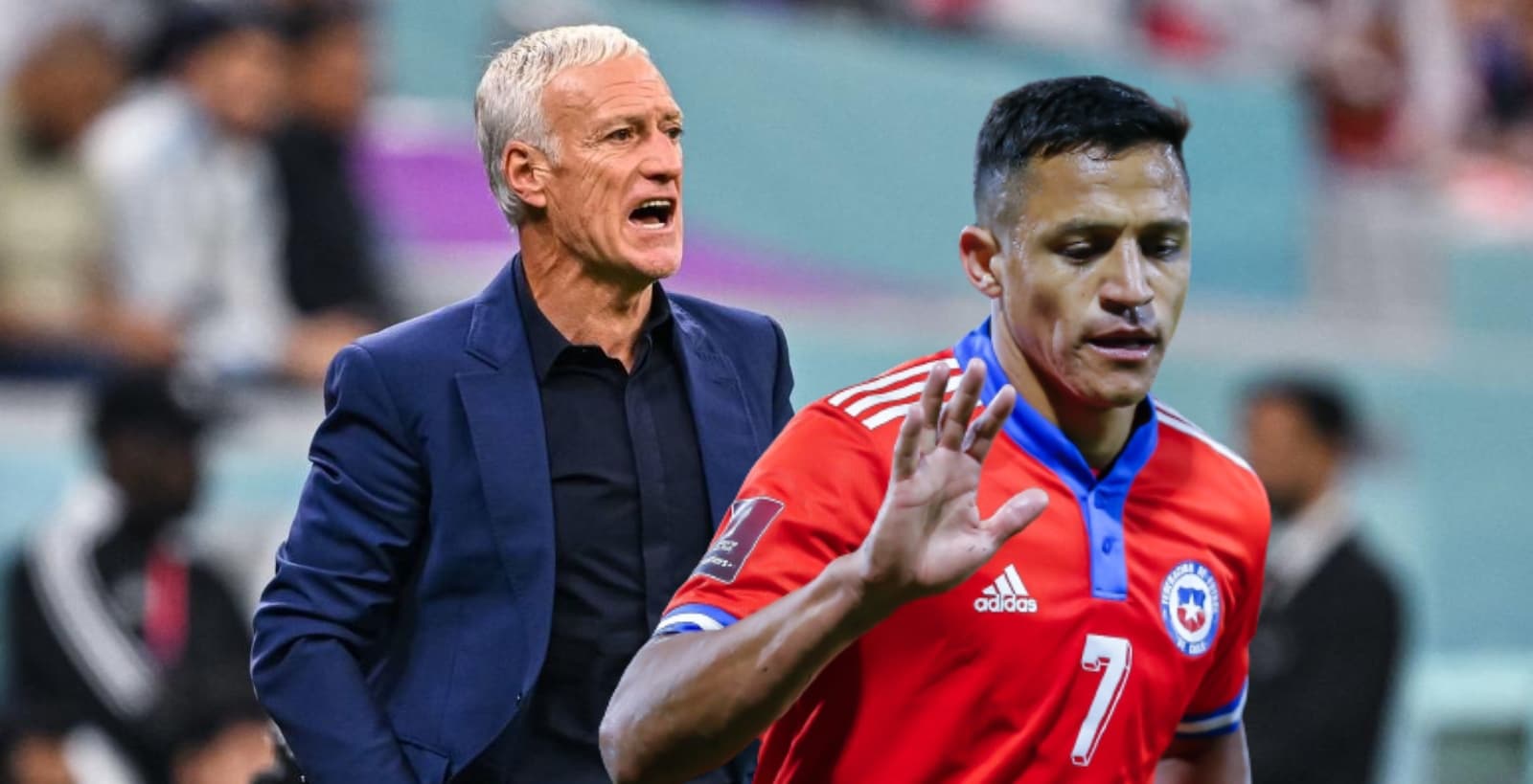 Didier Deschamps conoce perfectamente a Alexis Sánchez.