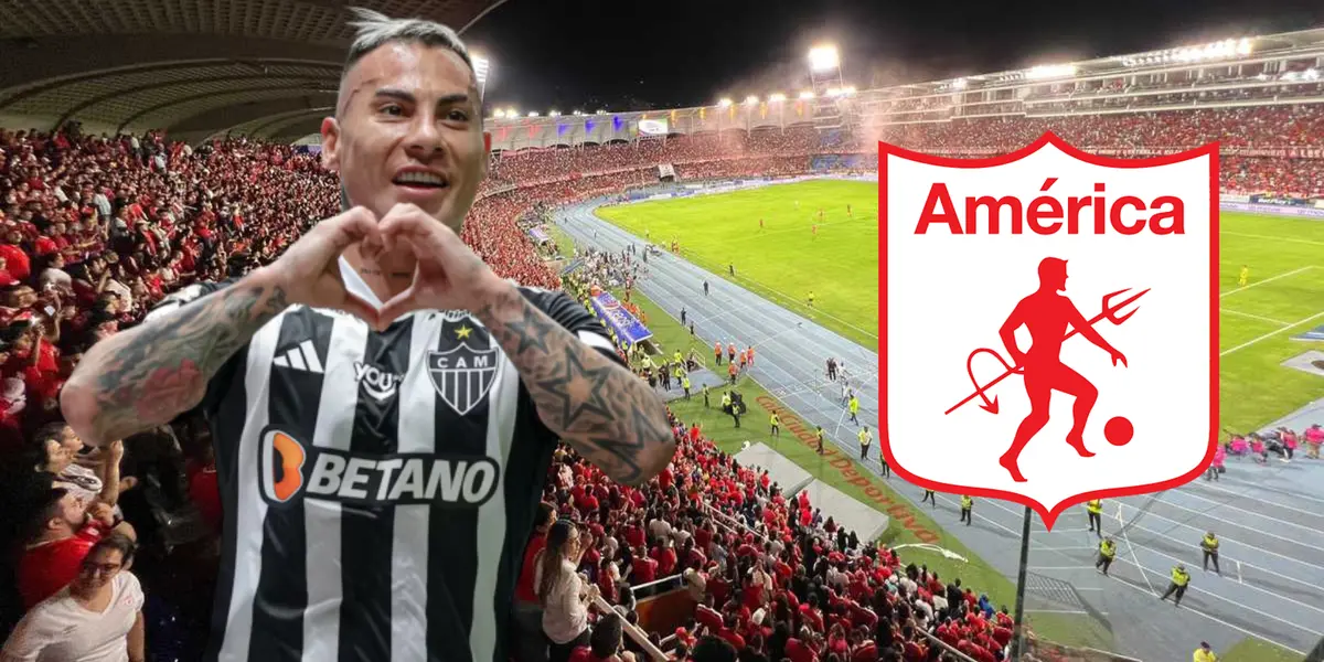 Eduardo Vargas (Foto tomada de: Atlético Mineiro/Wikipedia/Semana)