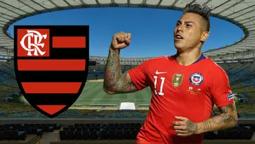 Eduardo Vargas (Foto tomada de: Conmebol/Wikipedia)