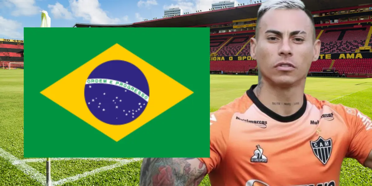 Eduardo Vargas (Foto tomada de: Wikipedia/Atlético Mineiro/Wikipedia)