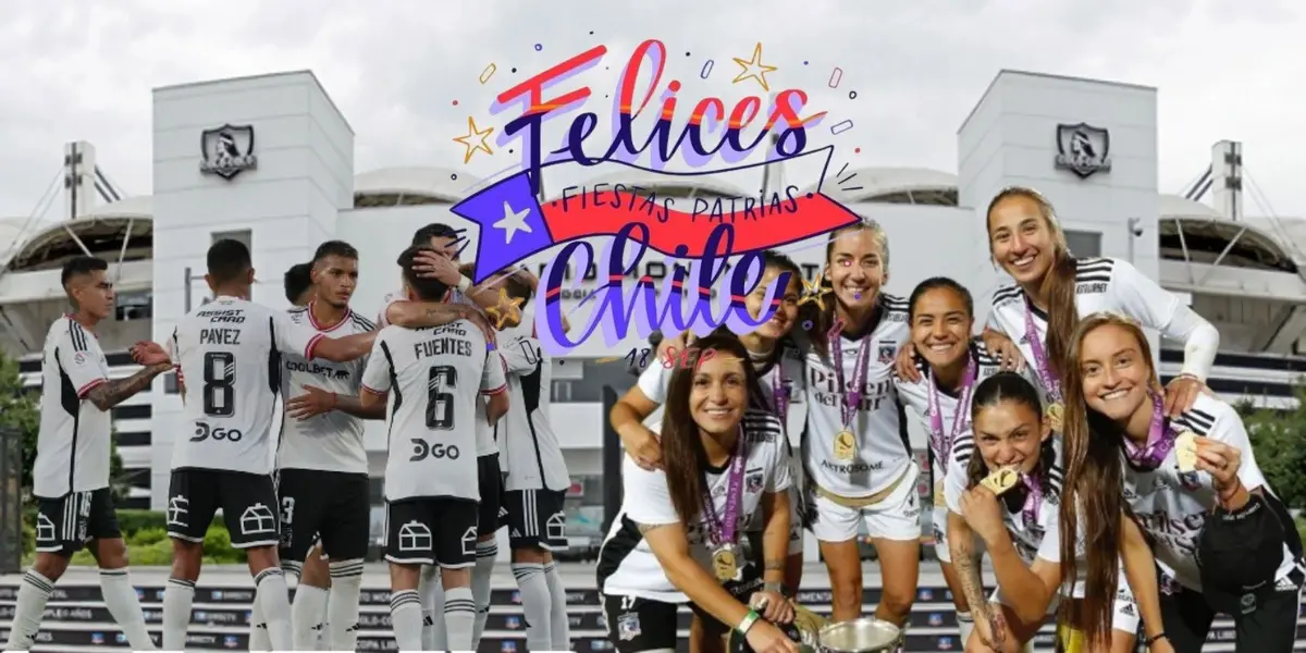 El aniversario del país también se celebra en la interna del plantel colocolino