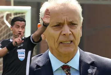 El árbitro del clásico entre albos y cruzados ha estado en la polémica.