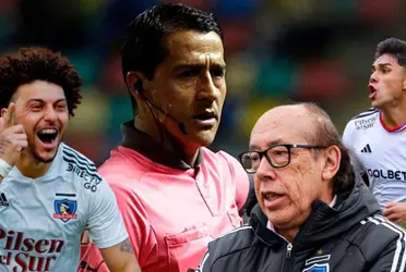 El árbitro del partido se robó todas las miradas tras el encuentro.