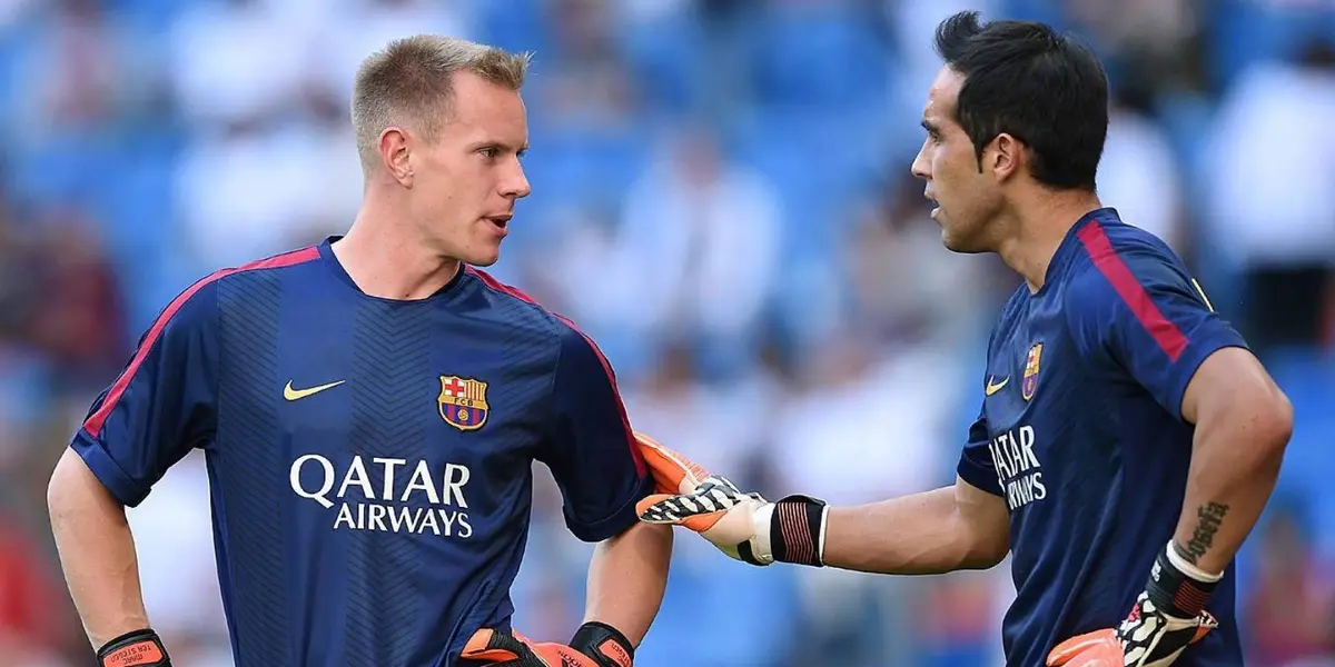 El arquero chileno podría estar en conversaciones con el Barcelona.