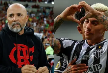 El atacante nacional continuaría su carrera lejos del Atlético Mineiro.