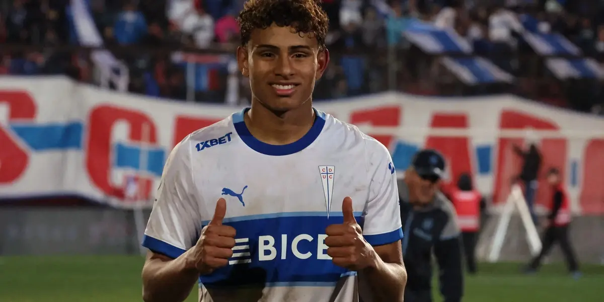 El canterano cruzado fue la principal figura de La Roja en su estreno en el Sudamericano Sub-20 anotando un doblete.