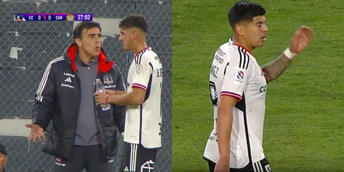 El capitán de Colo Colo sacó de quicio a su entrenador y a los hinchas.