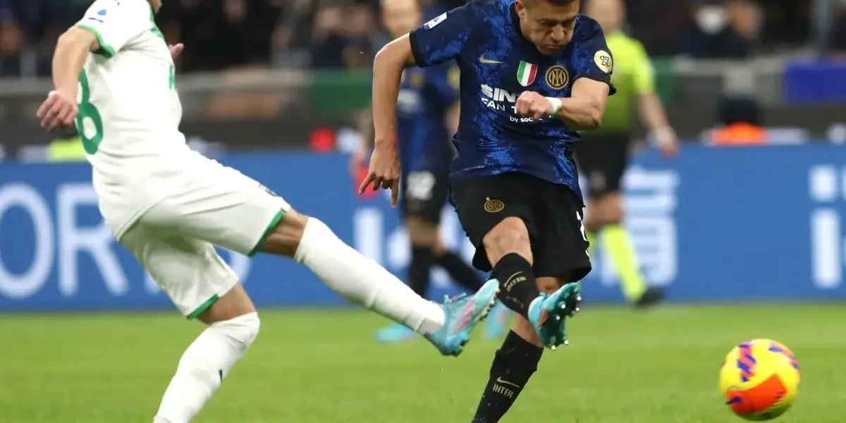 El chileno ingresó en el minuto 68' reemplazando al francés Marcus Thuram.