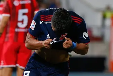 Nicolás Guerra anotó por U de Chile, pero cometió un grave error en el partido