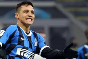 El delantero chileno no logra encontrar el rumbo en Italia.